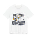 Fenerbahçe Istanbul Scenic T-Shirt — Bosphorus Ferry & Flag Design