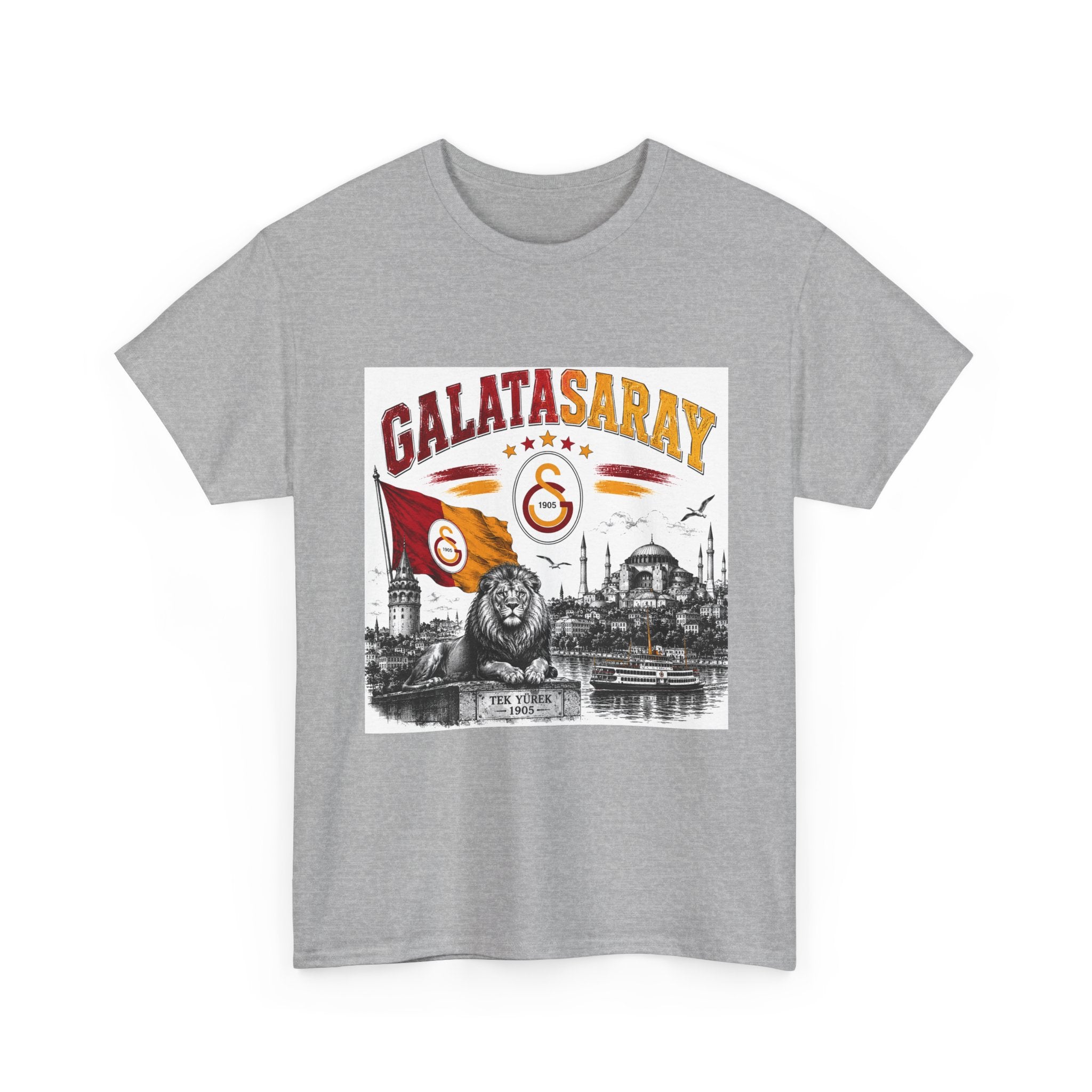 Galatasaray Istanbul Lion T-Shirt – Vintage Soccer Fan Tee