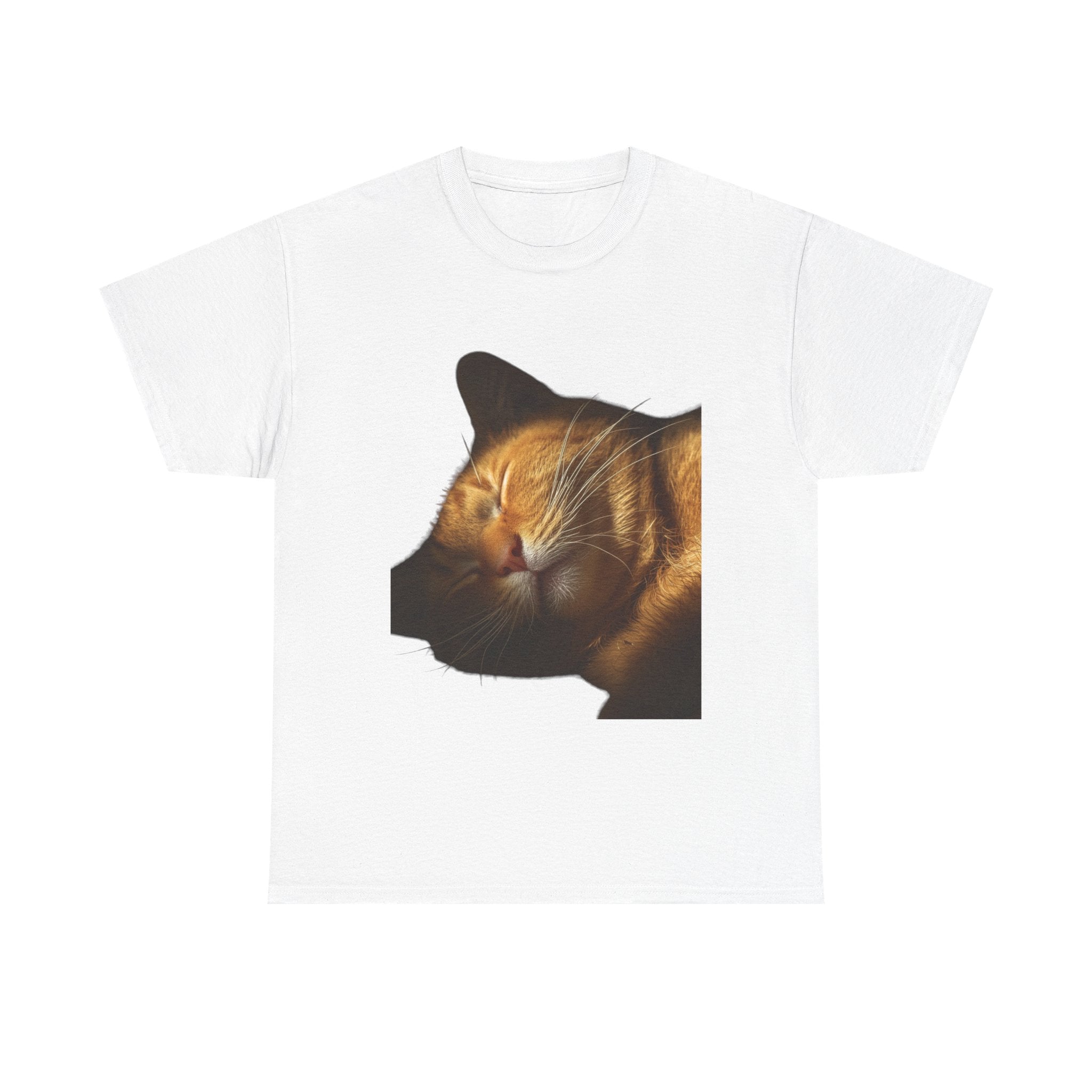 Sleeping Ginger Cat T-Shirt
