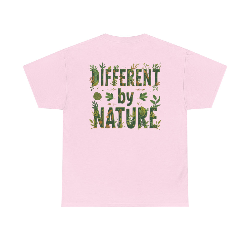 Different By Nature T-Shirt — Botanical Graphic Tee