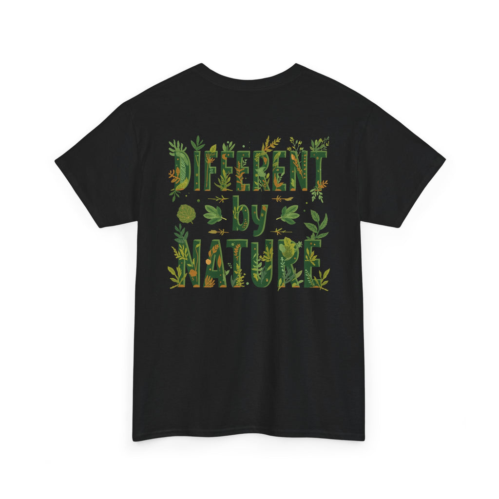 Different By Nature T-Shirt — Botanical Graphic Tee