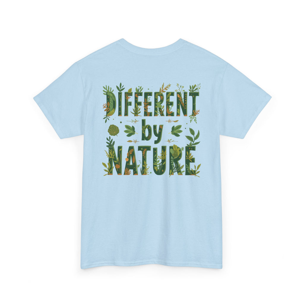 Different By Nature T-Shirt — Botanical Graphic Tee