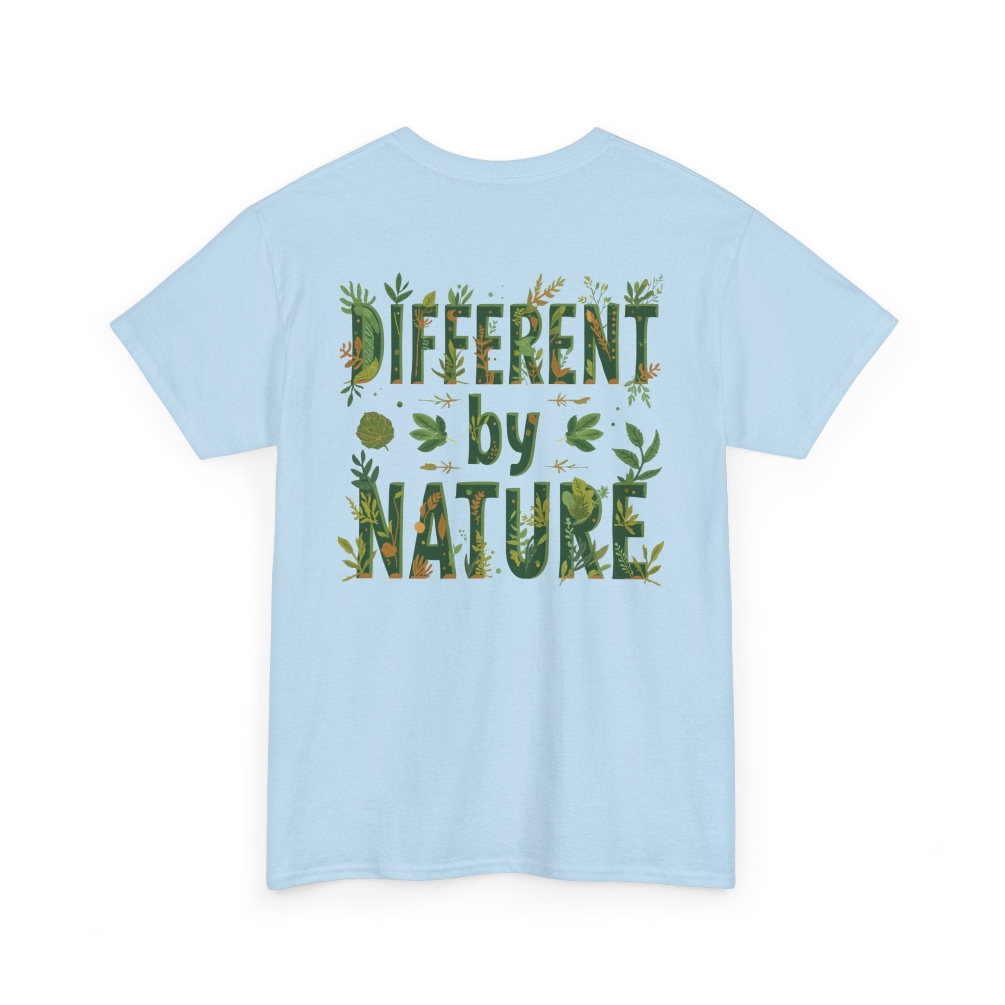 Different By Nature T-Shirt — Botanical Graphic Tee