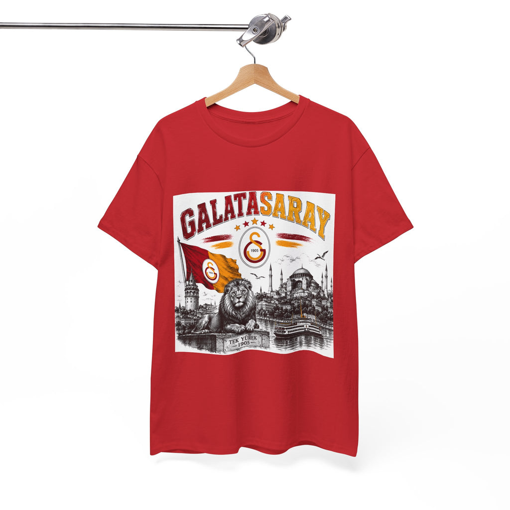 Galatasaray Istanbul Lion T-Shirt – Vintage Soccer Fan Tee