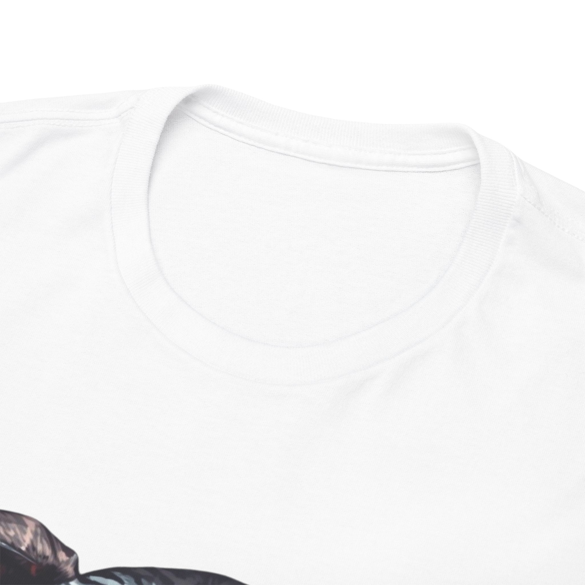 Pitbull Portrait T-Shirt — Realistic Black Dog Face Tee for Dog Lovers