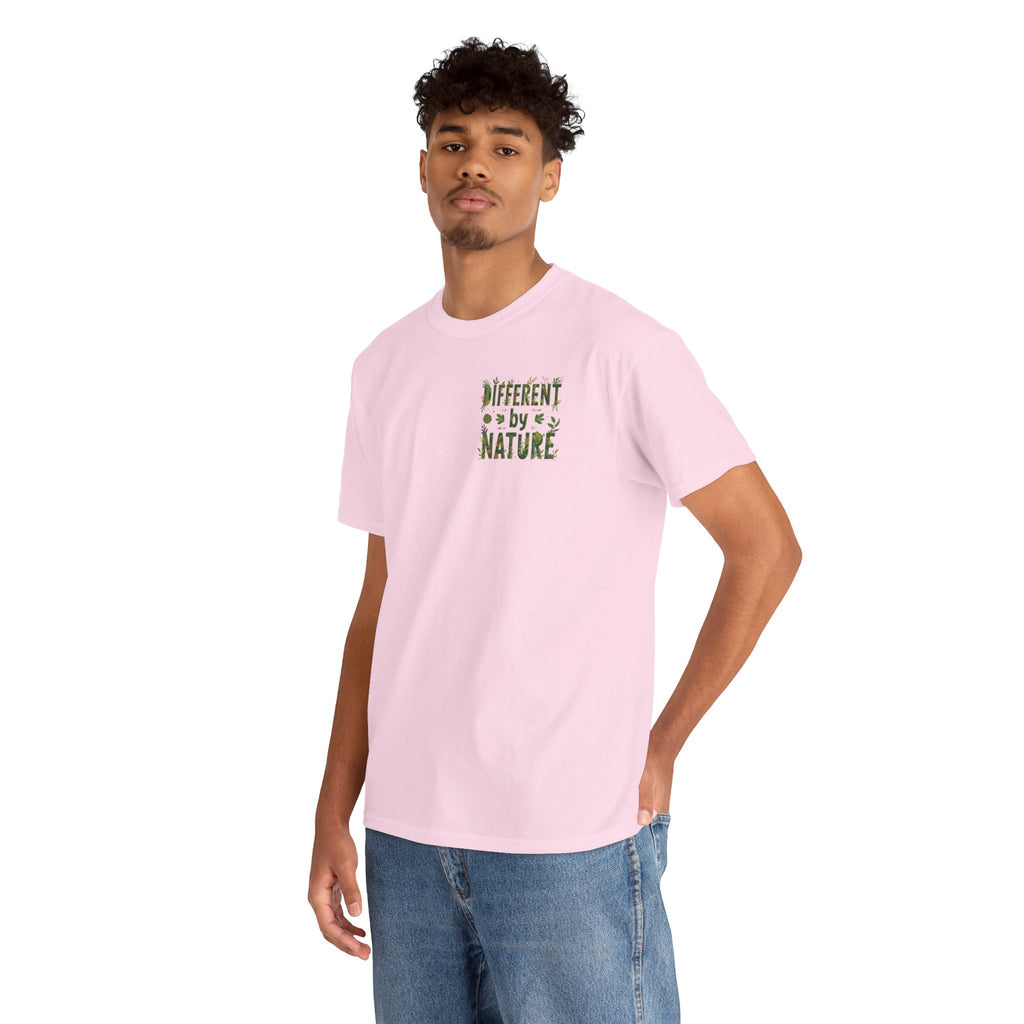 Different By Nature T-Shirt — Botanical Graphic Tee