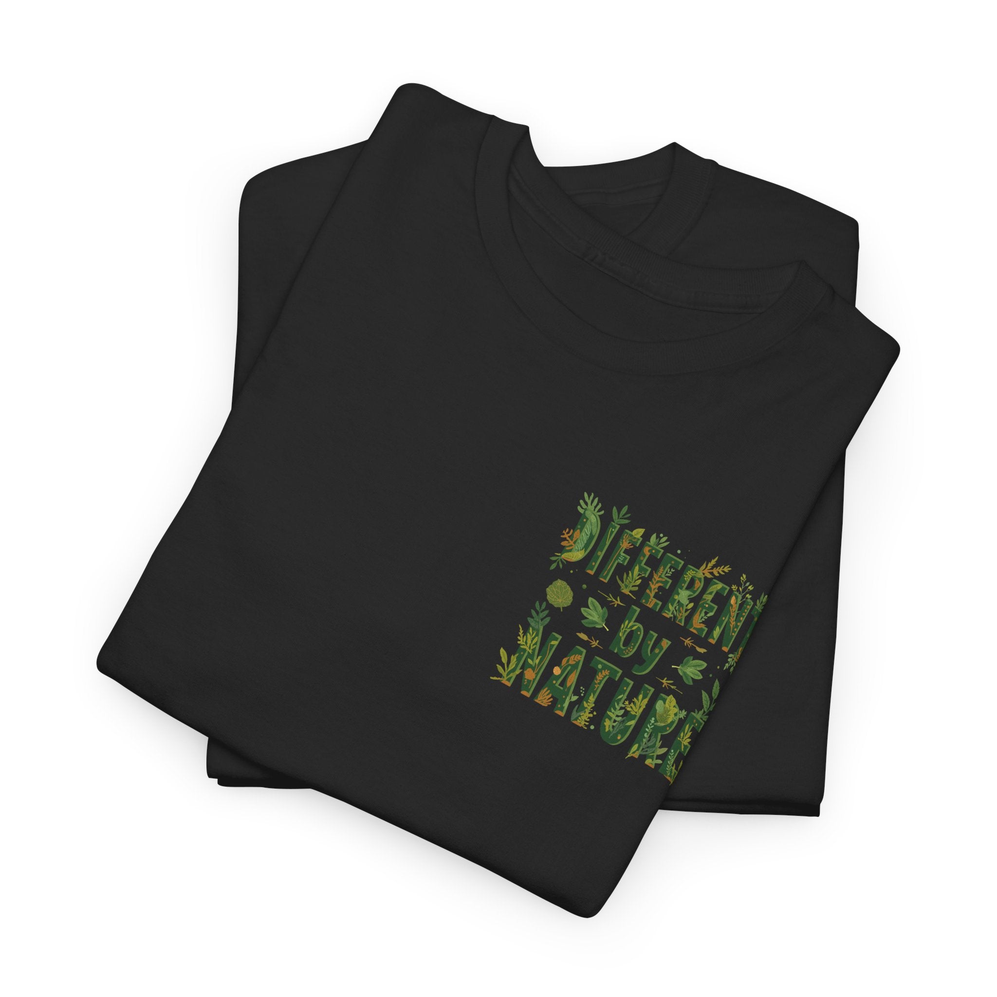 Different By Nature T-Shirt — Botanical Graphic Tee