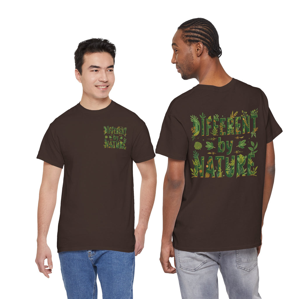 Different By Nature T-Shirt — Botanical Graphic Tee