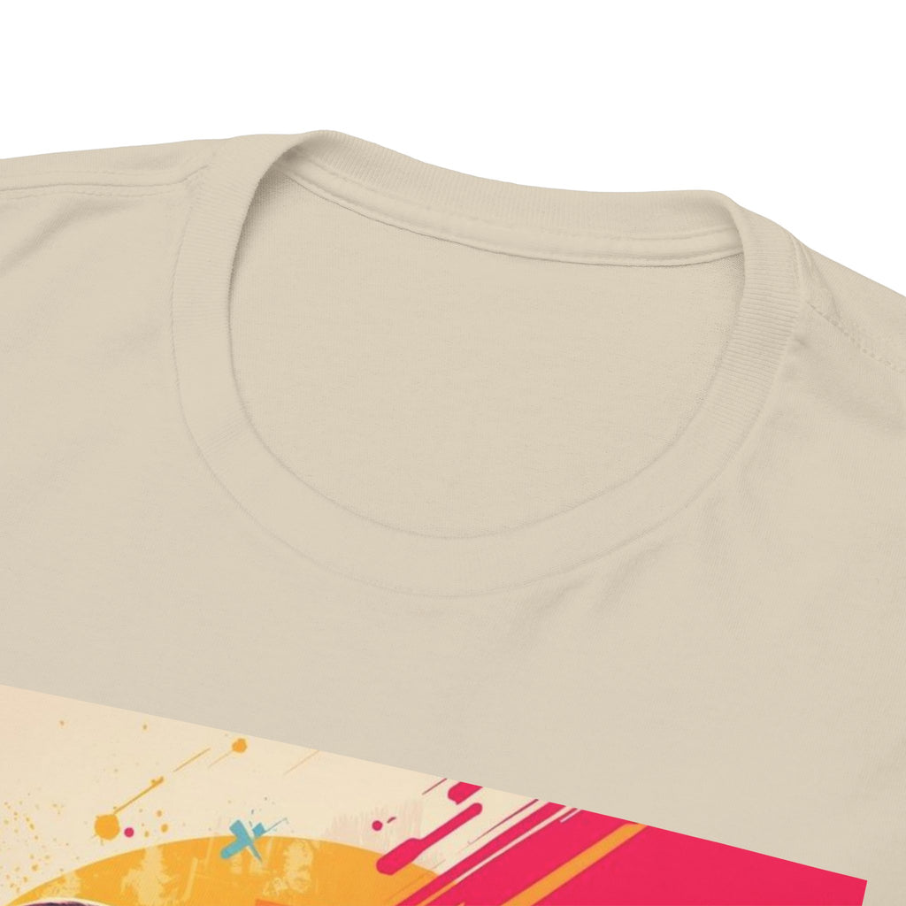 Pit Bull Pop Art T-Shirt — Colorful Abstract Dog Portrait Tee