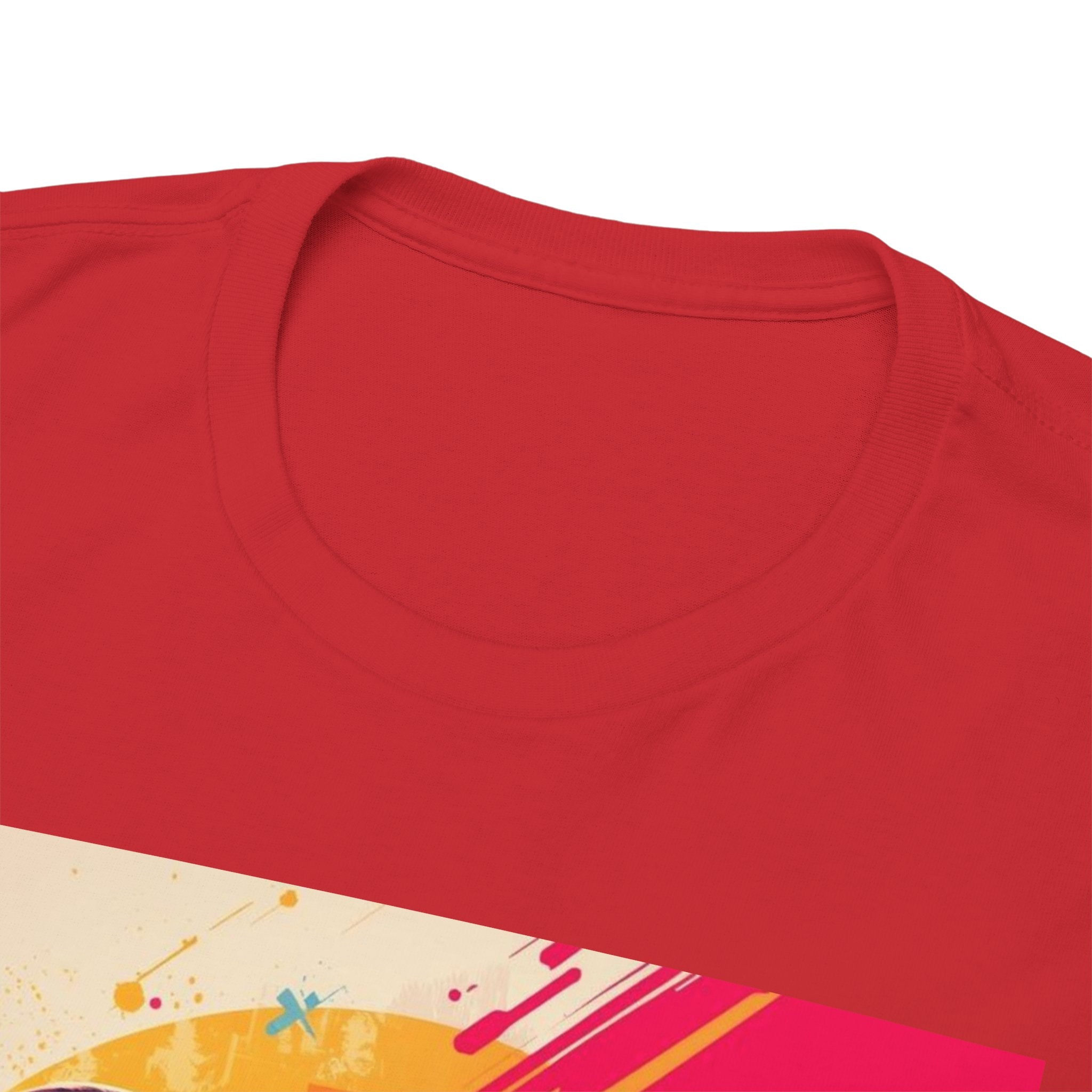 Pit Bull Pop Art T-Shirt — Colorful Abstract Dog Portrait Tee