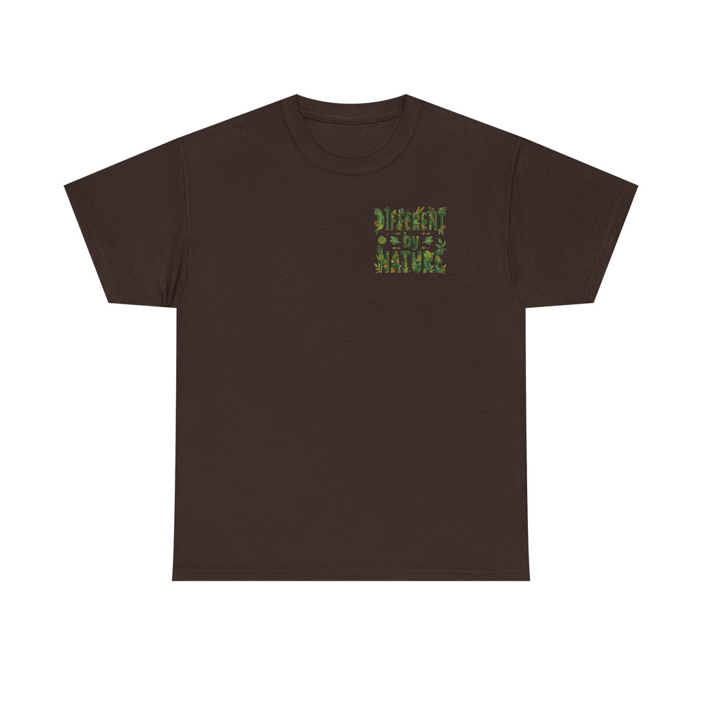 Different By Nature T-Shirt — Botanical Graphic Tee