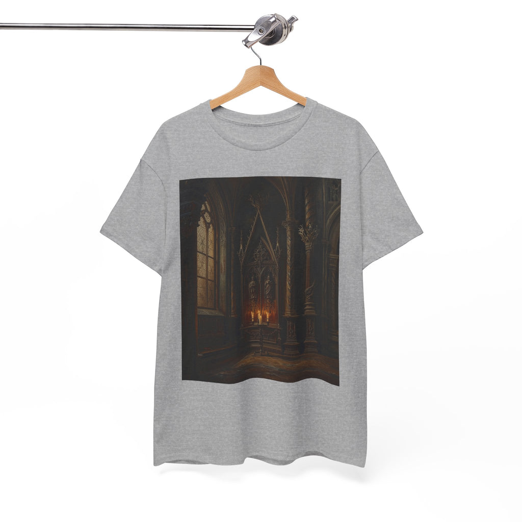 Gothic Cathedral Candlelight T-Shirt