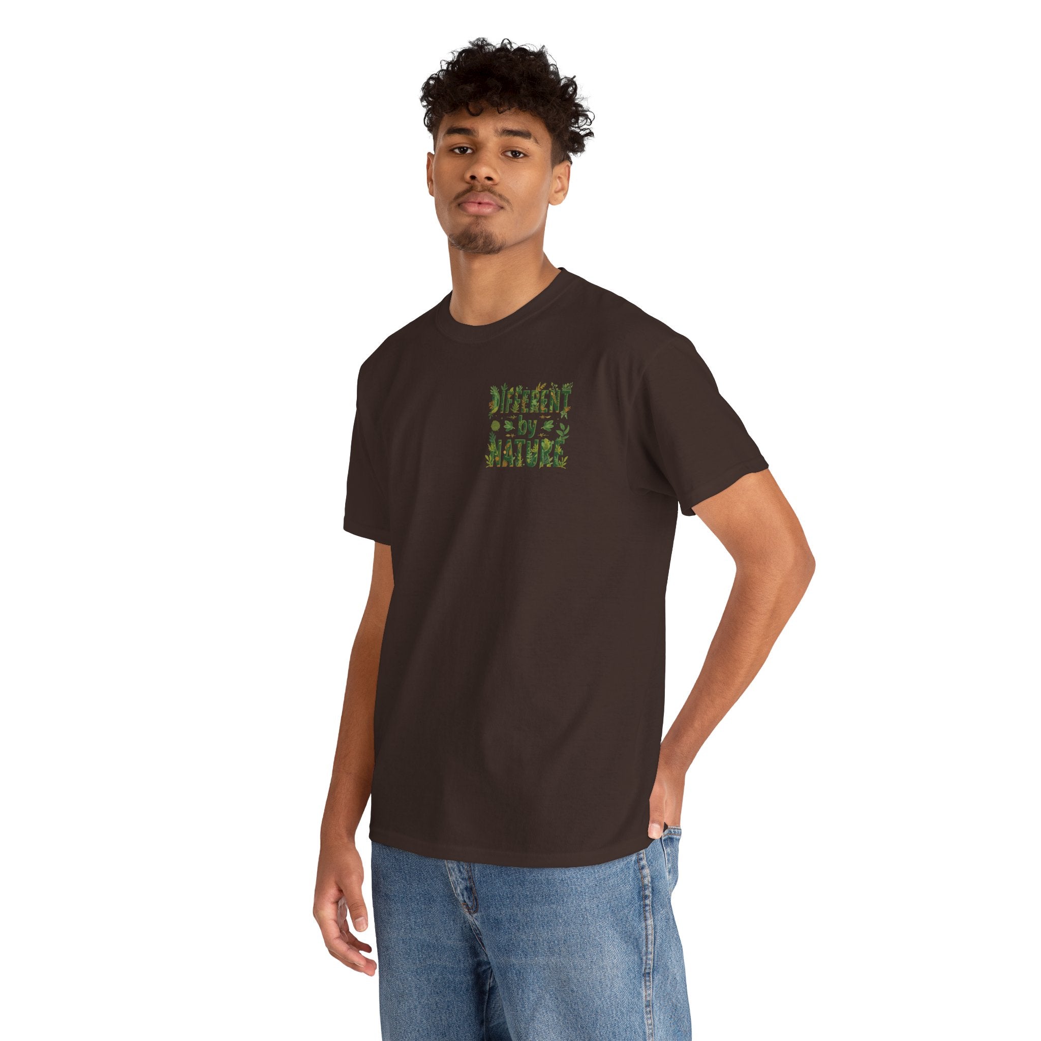 Different By Nature T-Shirt — Botanical Graphic Tee