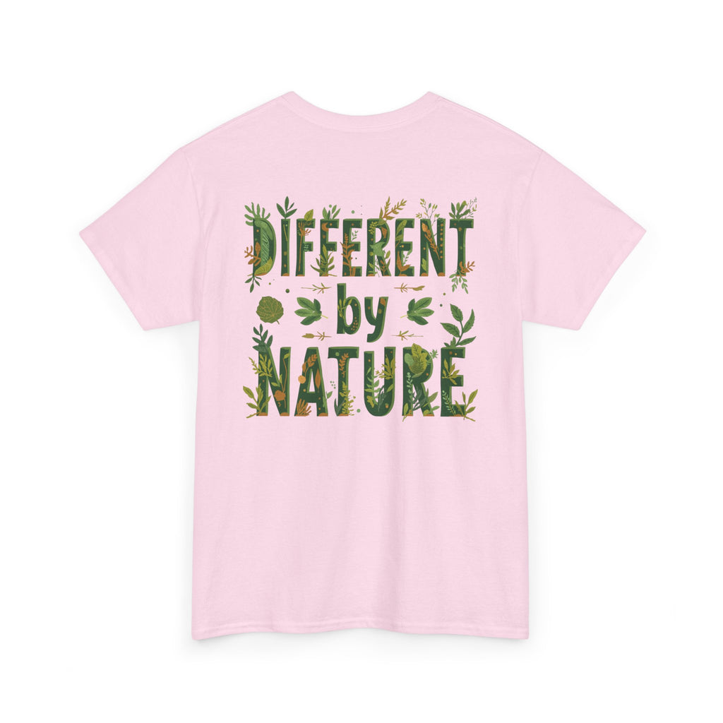 Different By Nature T-Shirt — Botanical Graphic Tee