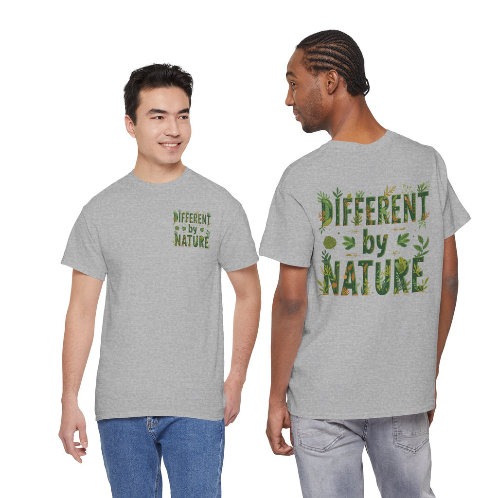 Different By Nature T-Shirt — Botanical Graphic Tee