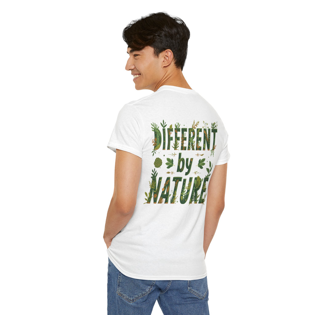 Different By Nature T-Shirt — Botanical Graphic Tee