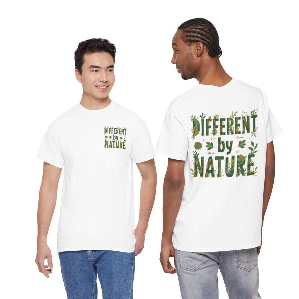 Different By Nature T-Shirt — Botanical Graphic Tee