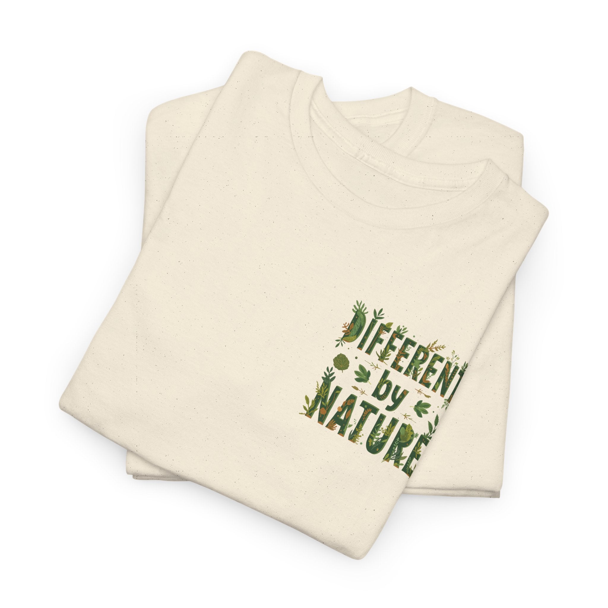 Different By Nature T-Shirt — Botanical Graphic Tee