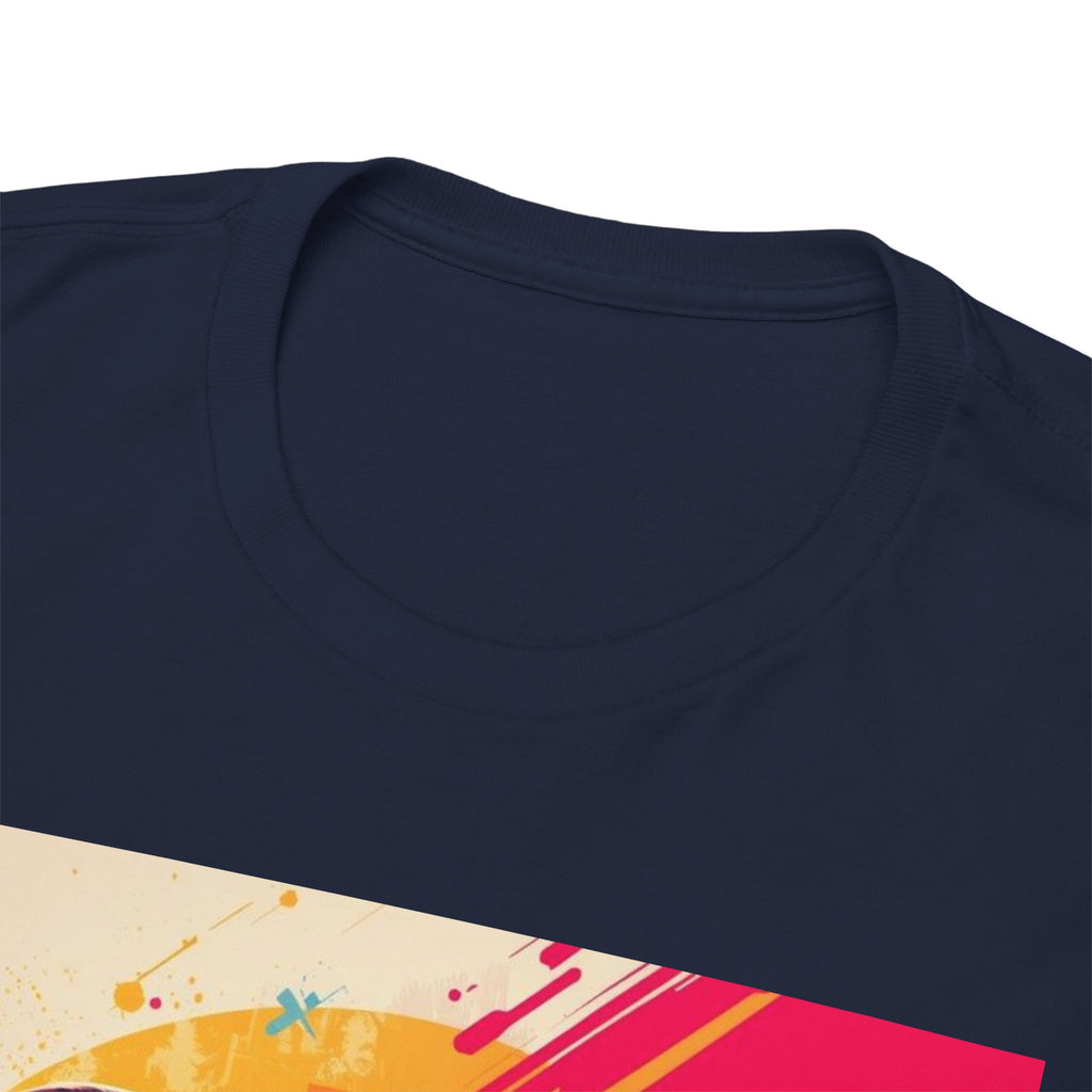 Pit Bull Pop Art T-Shirt — Colorful Abstract Dog Portrait Tee