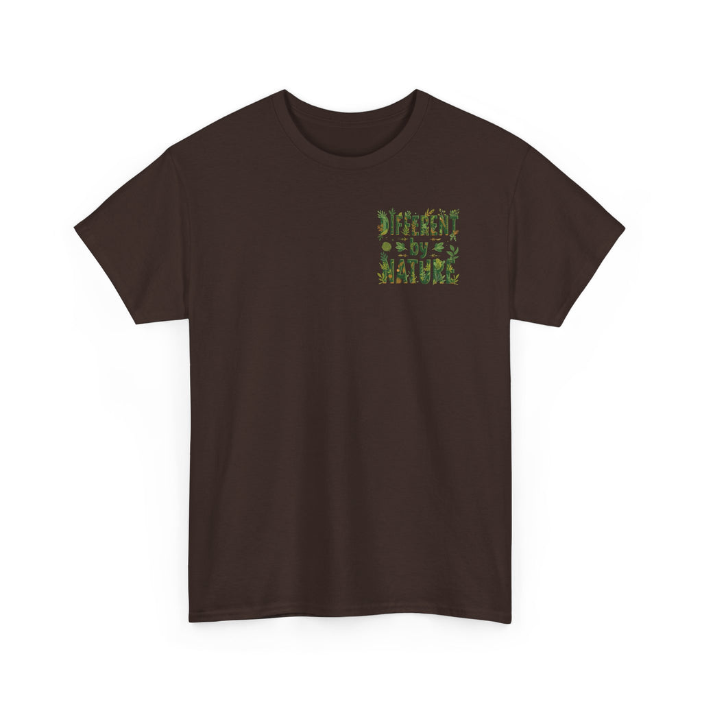 Different By Nature T-Shirt — Botanical Graphic Tee