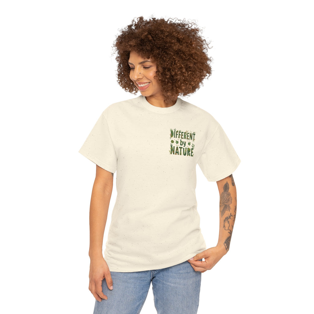 Different By Nature T-Shirt — Botanical Graphic Tee
