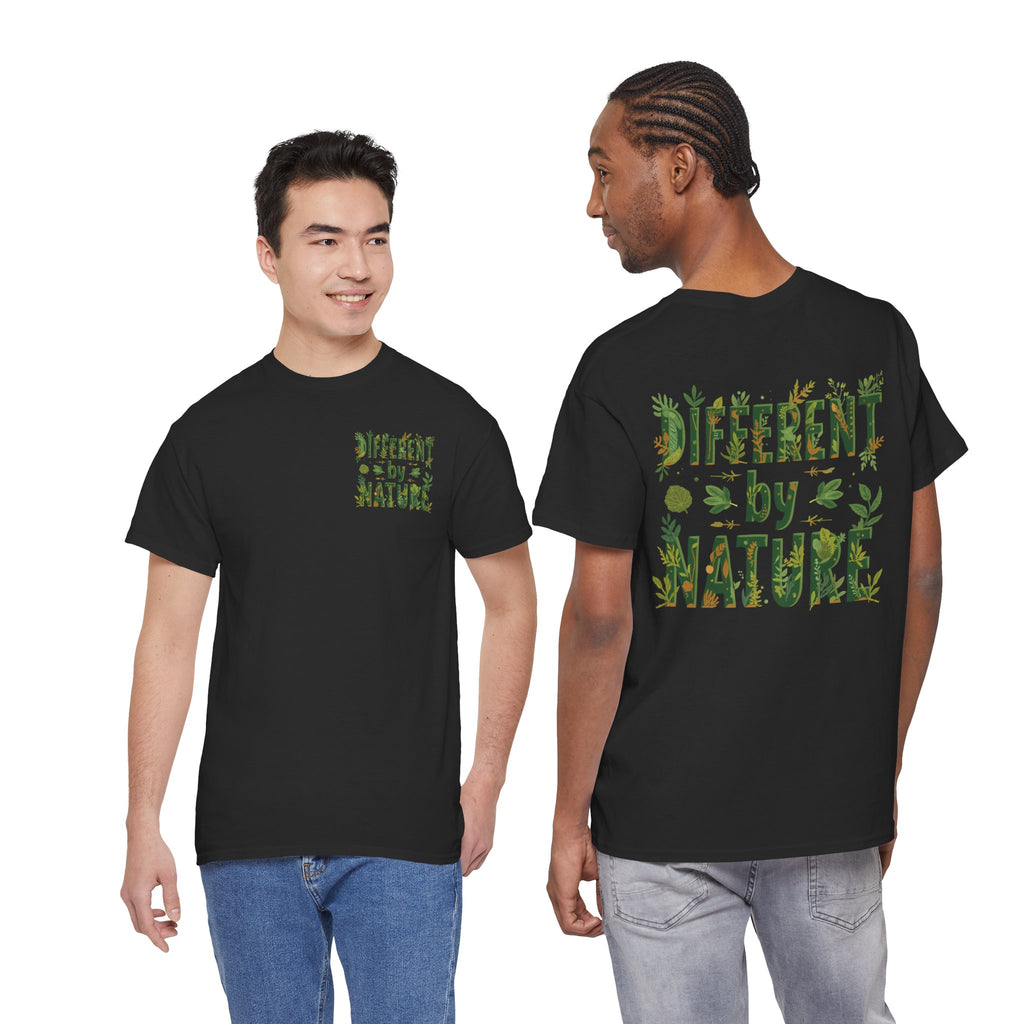 Different By Nature T-Shirt — Botanical Graphic Tee