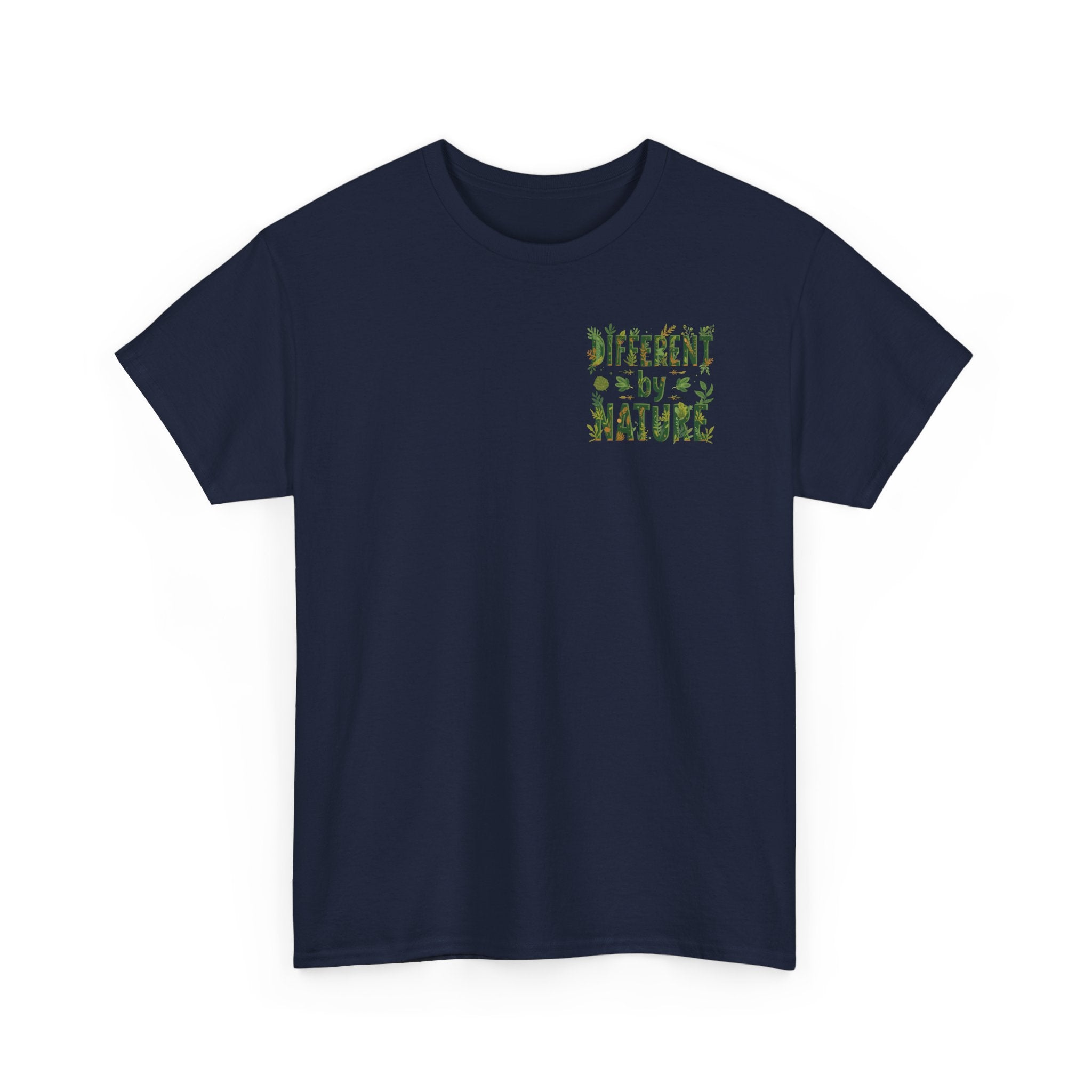 Different By Nature T-Shirt — Botanical Graphic Tee