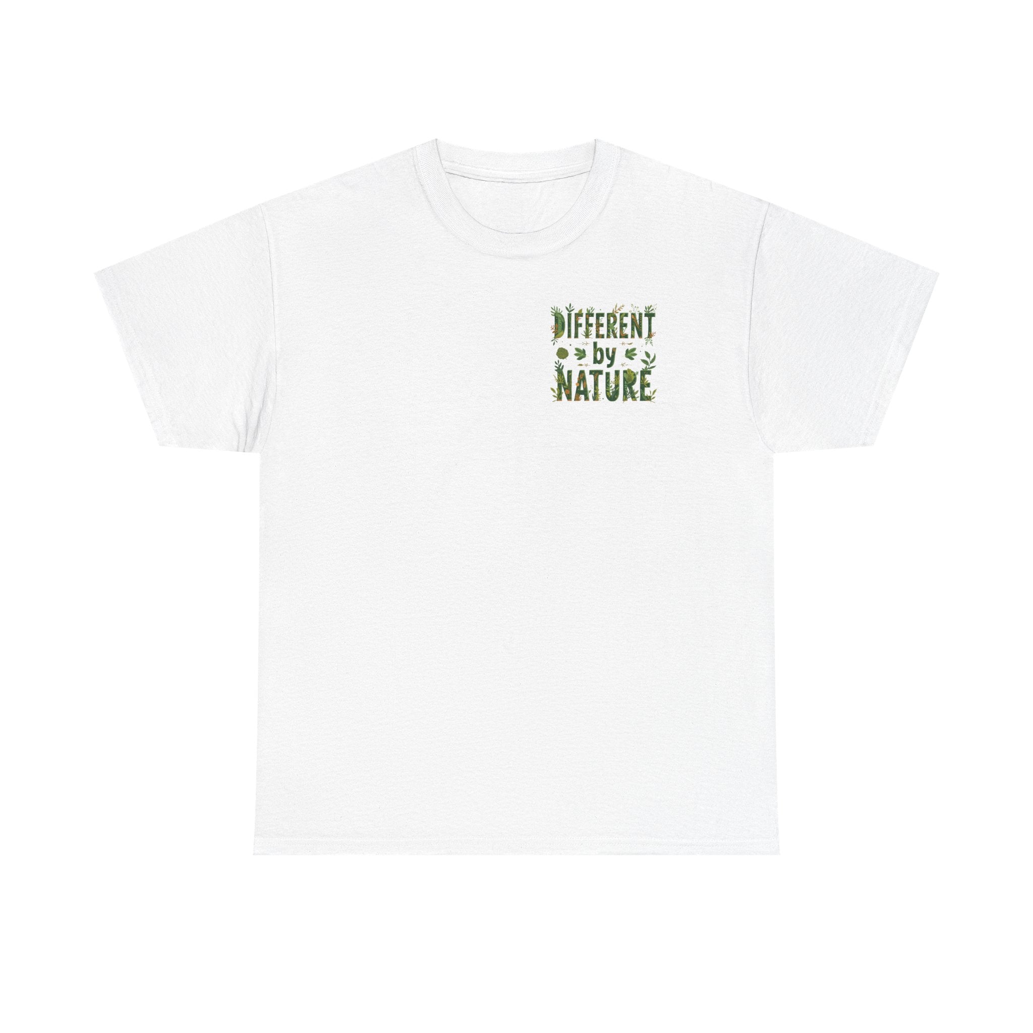 Different By Nature T-Shirt — Botanical Graphic Tee