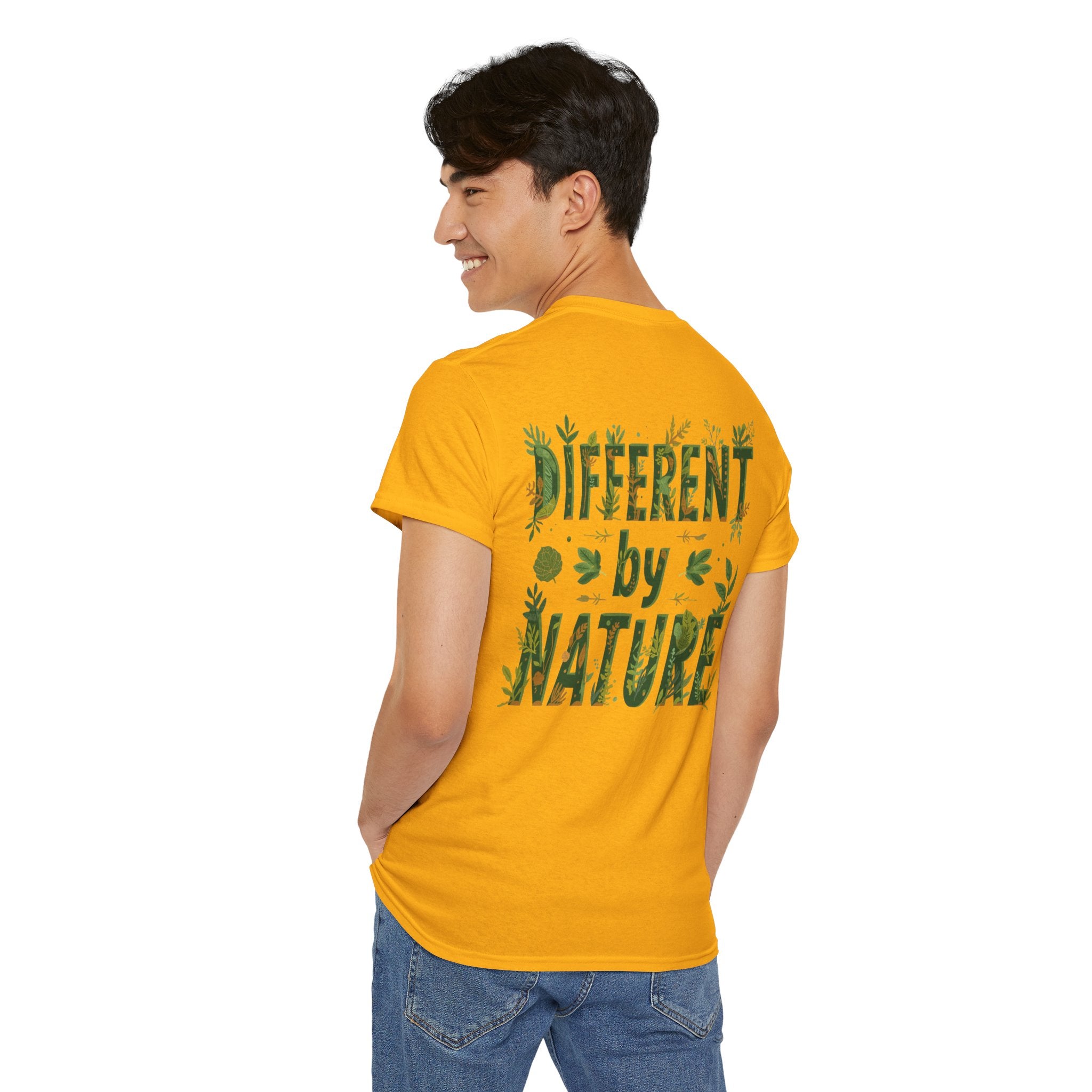 Different By Nature T-Shirt — Botanical Graphic Tee