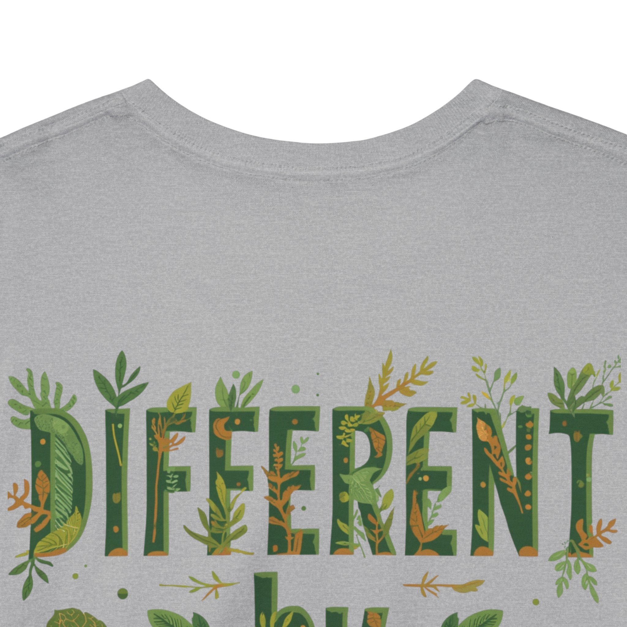 Different By Nature T-Shirt — Botanical Graphic Tee