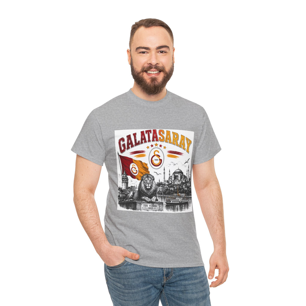 Galatasaray Istanbul Lion T-Shirt – Vintage Soccer Fan Tee