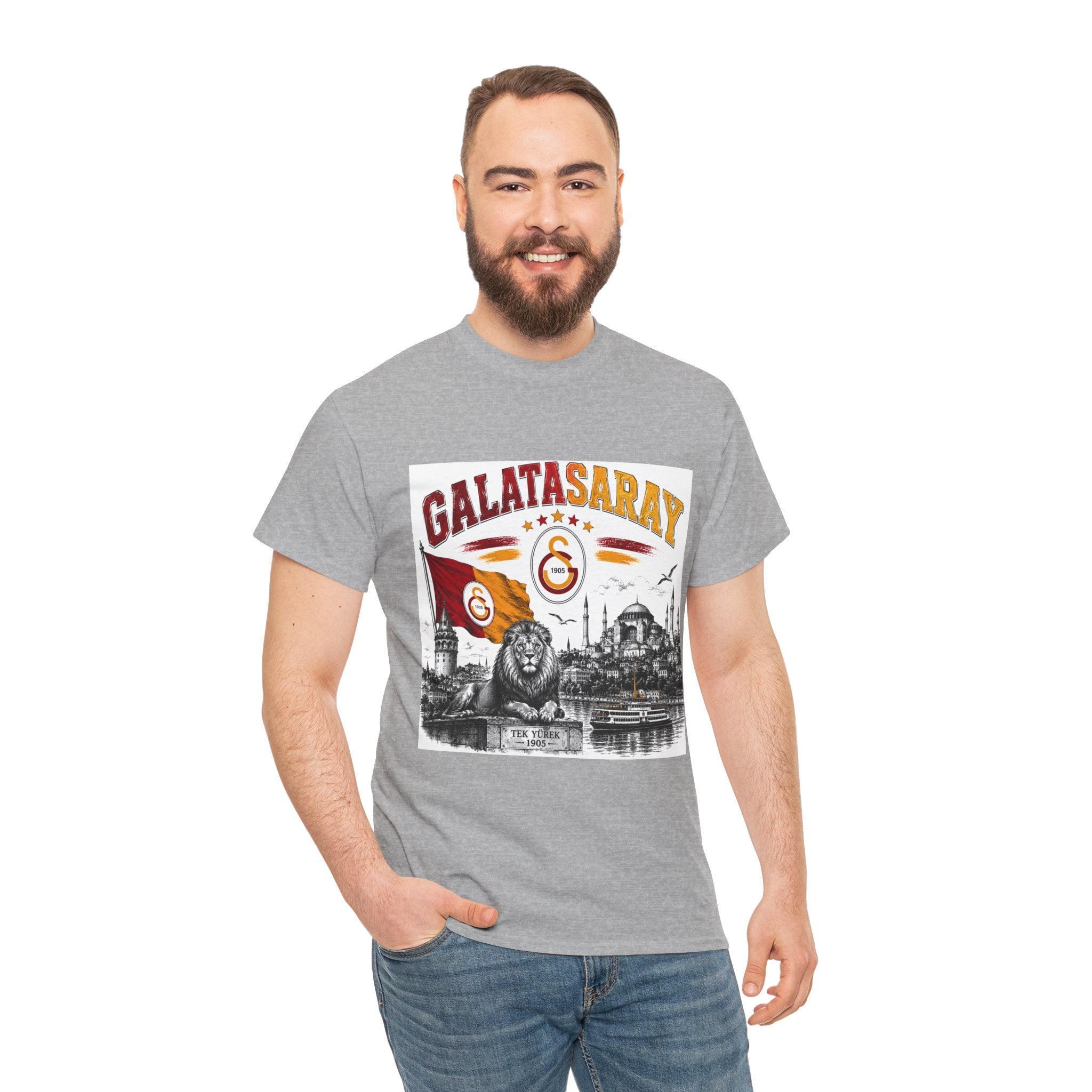 Galatasaray Istanbul Lion T-Shirt – Vintage Soccer Fan Tee