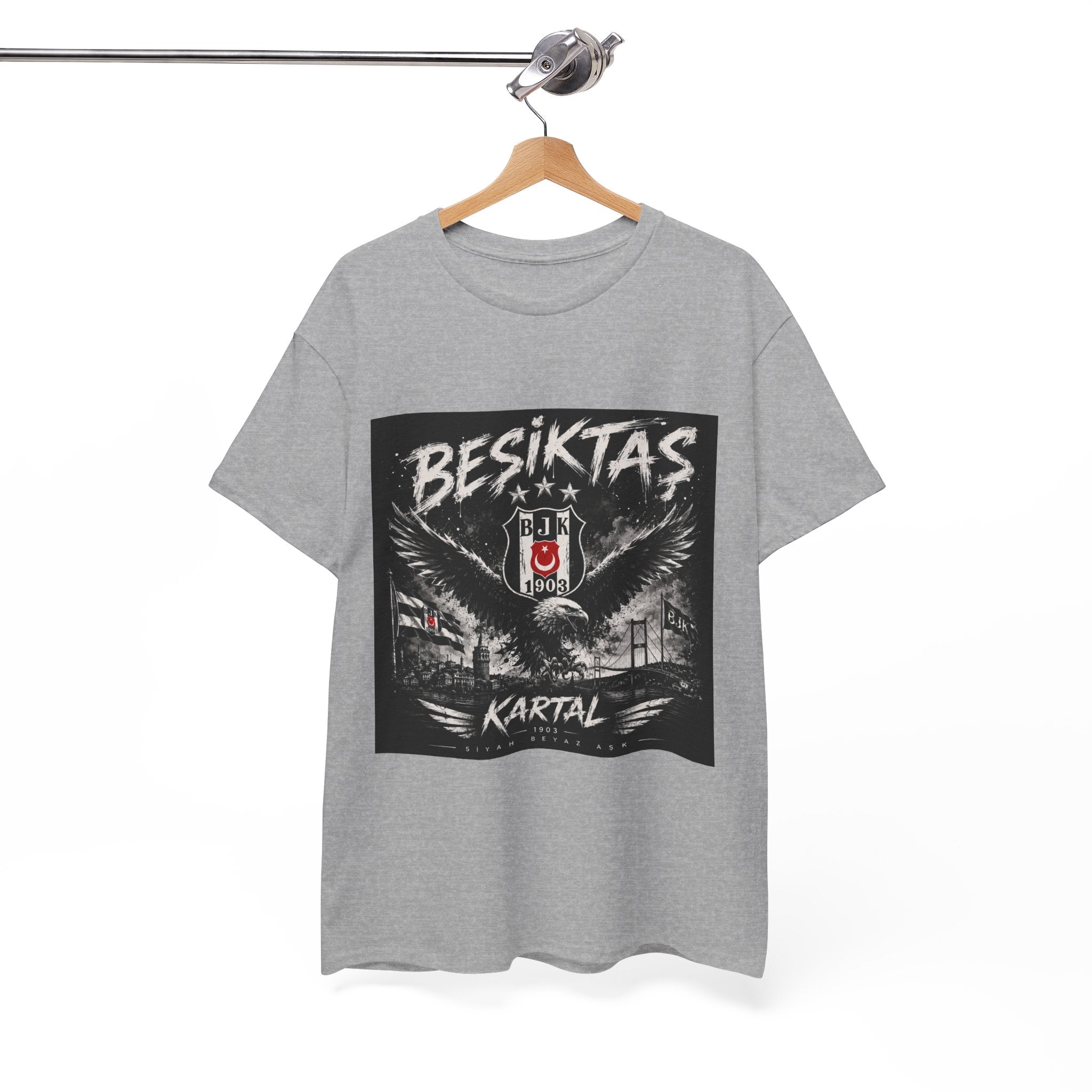 Beşiktaş Kartal T‑Shirt — Turkish Football Club Graphic Tee