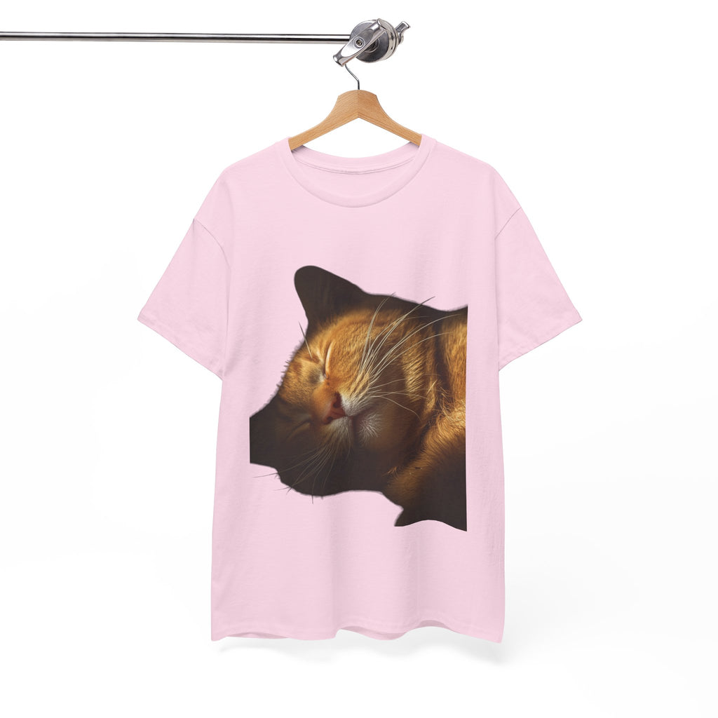 Sleeping Ginger Cat T-Shirt