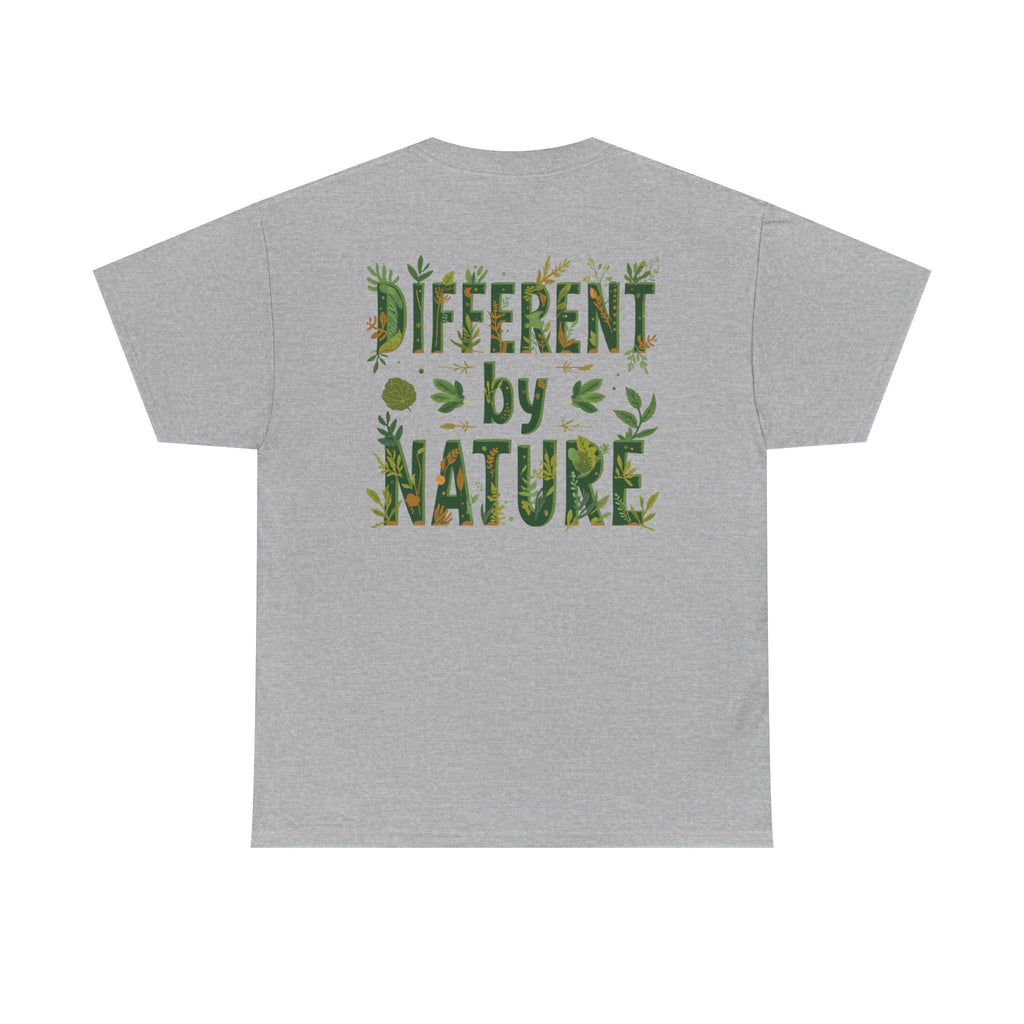 Different By Nature T-Shirt — Botanical Graphic Tee