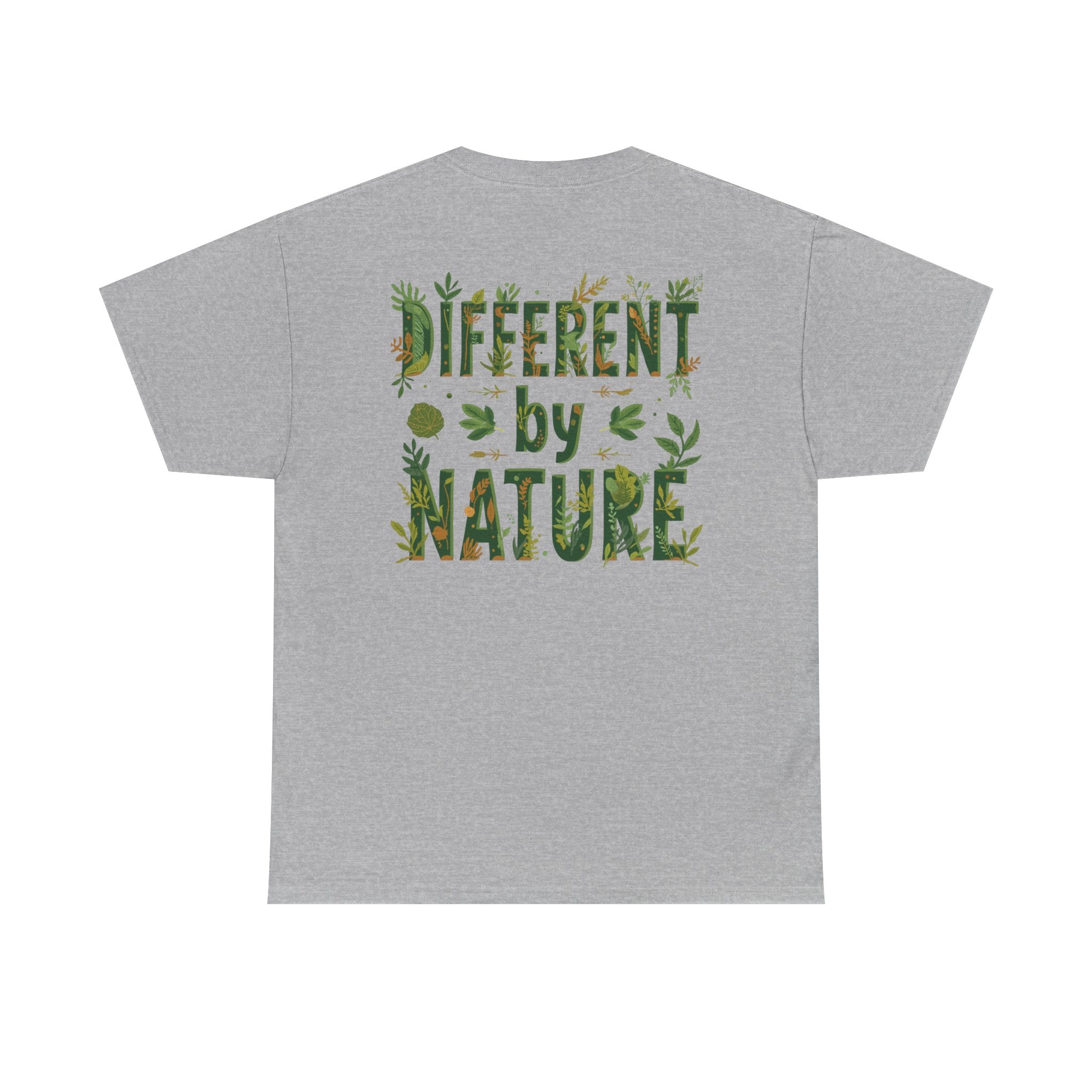 Different By Nature T-Shirt — Botanical Graphic Tee