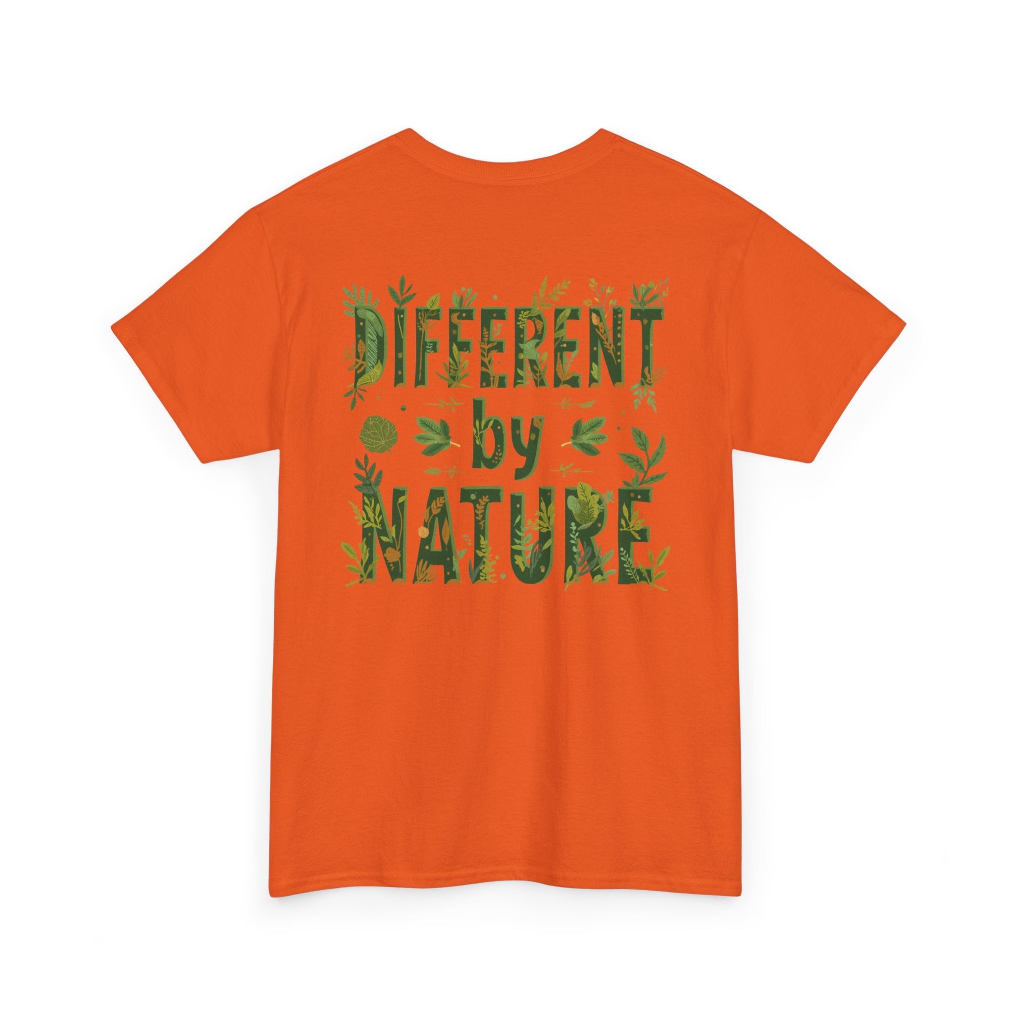 Different By Nature T-Shirt — Botanical Graphic Tee