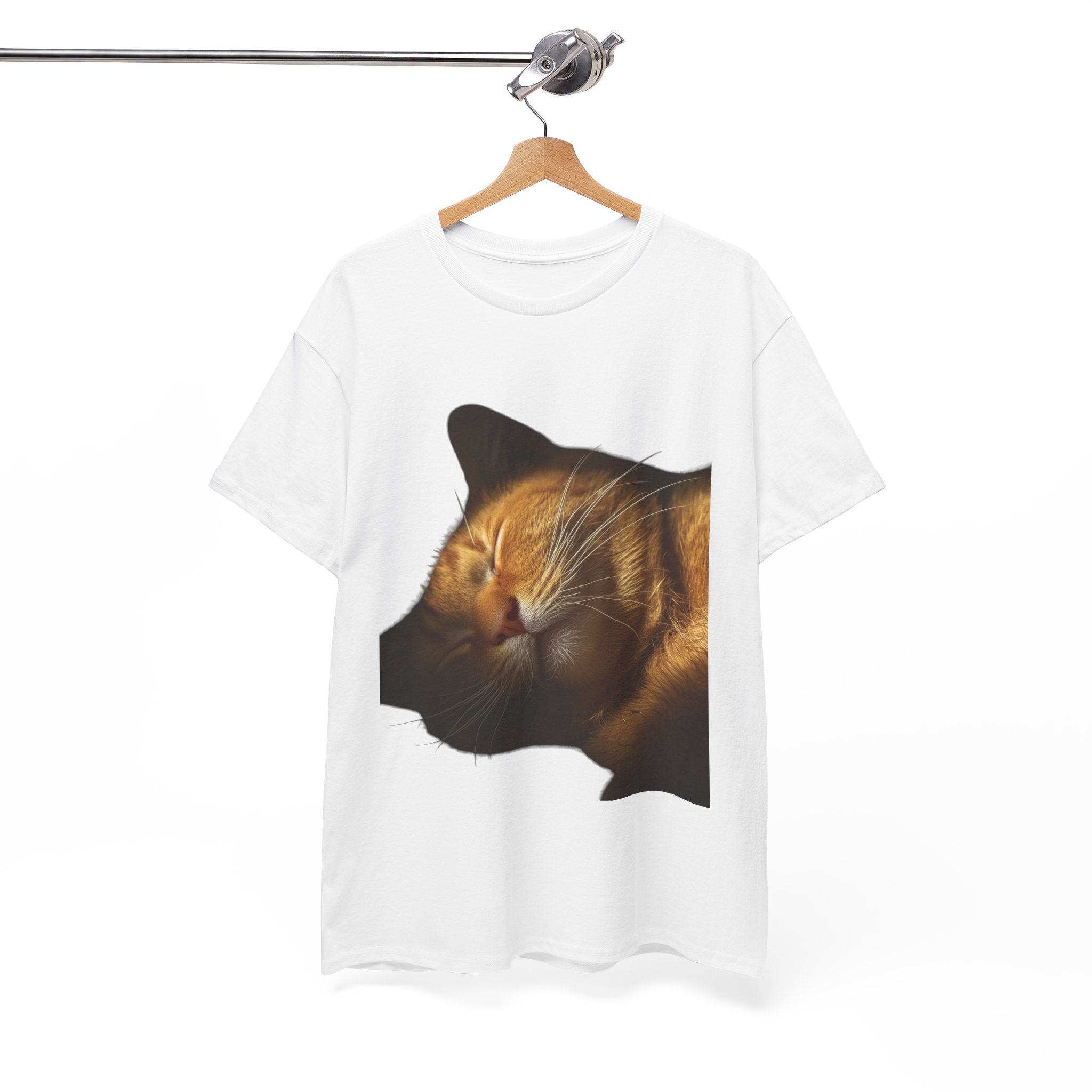 Sleeping Ginger Cat T-Shirt