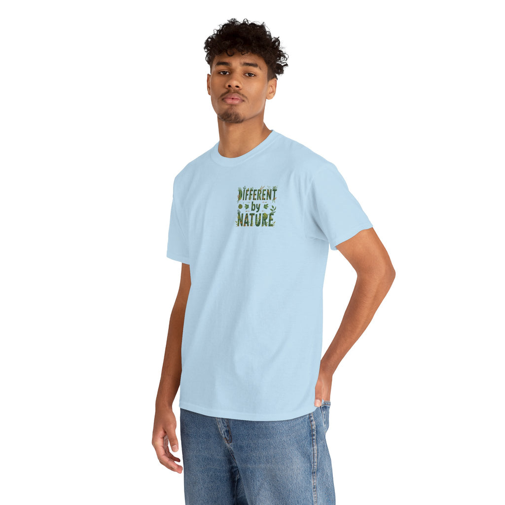 Different By Nature T-Shirt — Botanical Graphic Tee