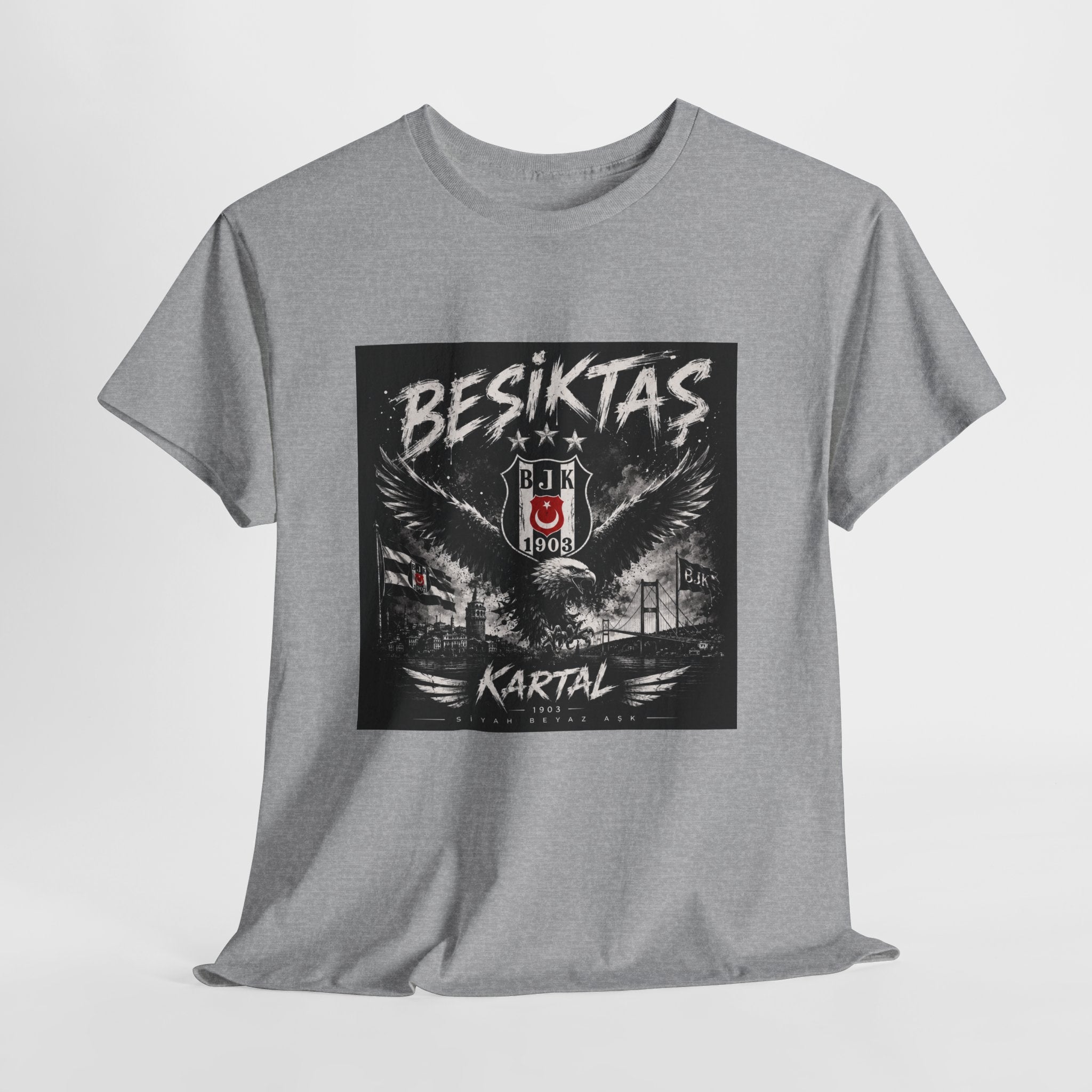 Beşiktaş Kartal T‑Shirt — Turkish Football Club Graphic Tee