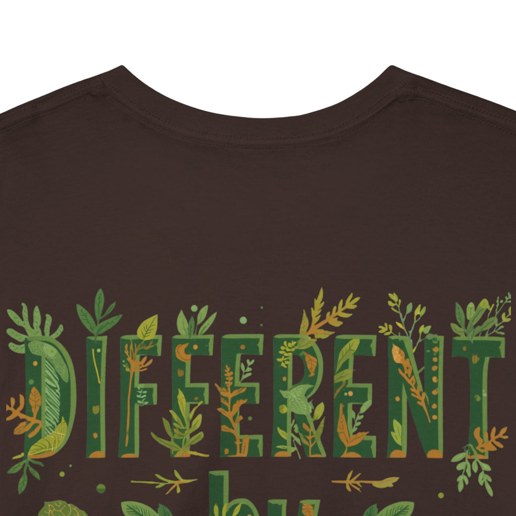 Different By Nature T-Shirt — Botanical Graphic Tee
