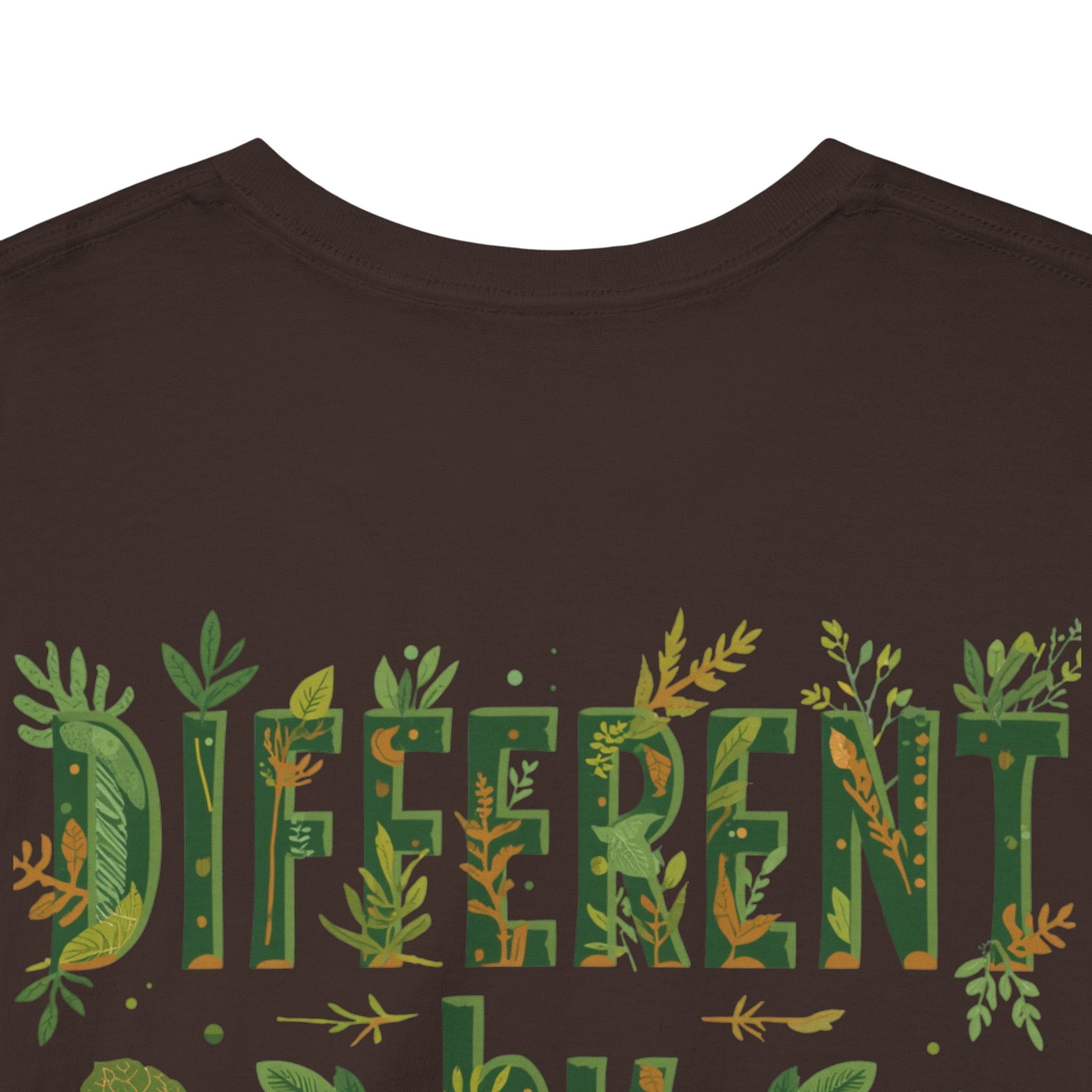 Different By Nature T-Shirt — Botanical Graphic Tee