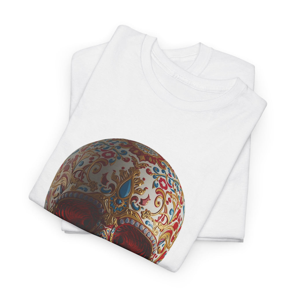 Sugar Skull T-Shirt — Day of the Dead Floral Skull Tee