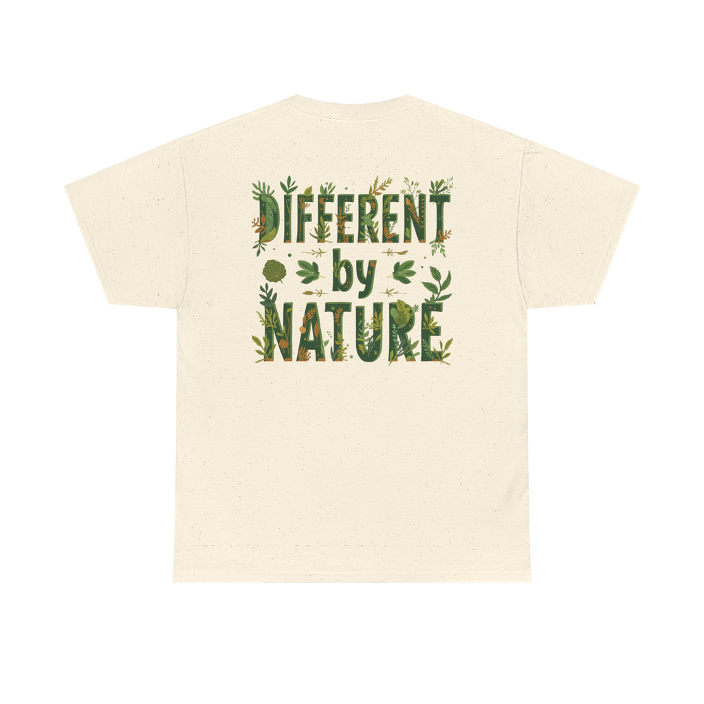 Different By Nature T-Shirt — Botanical Graphic Tee
