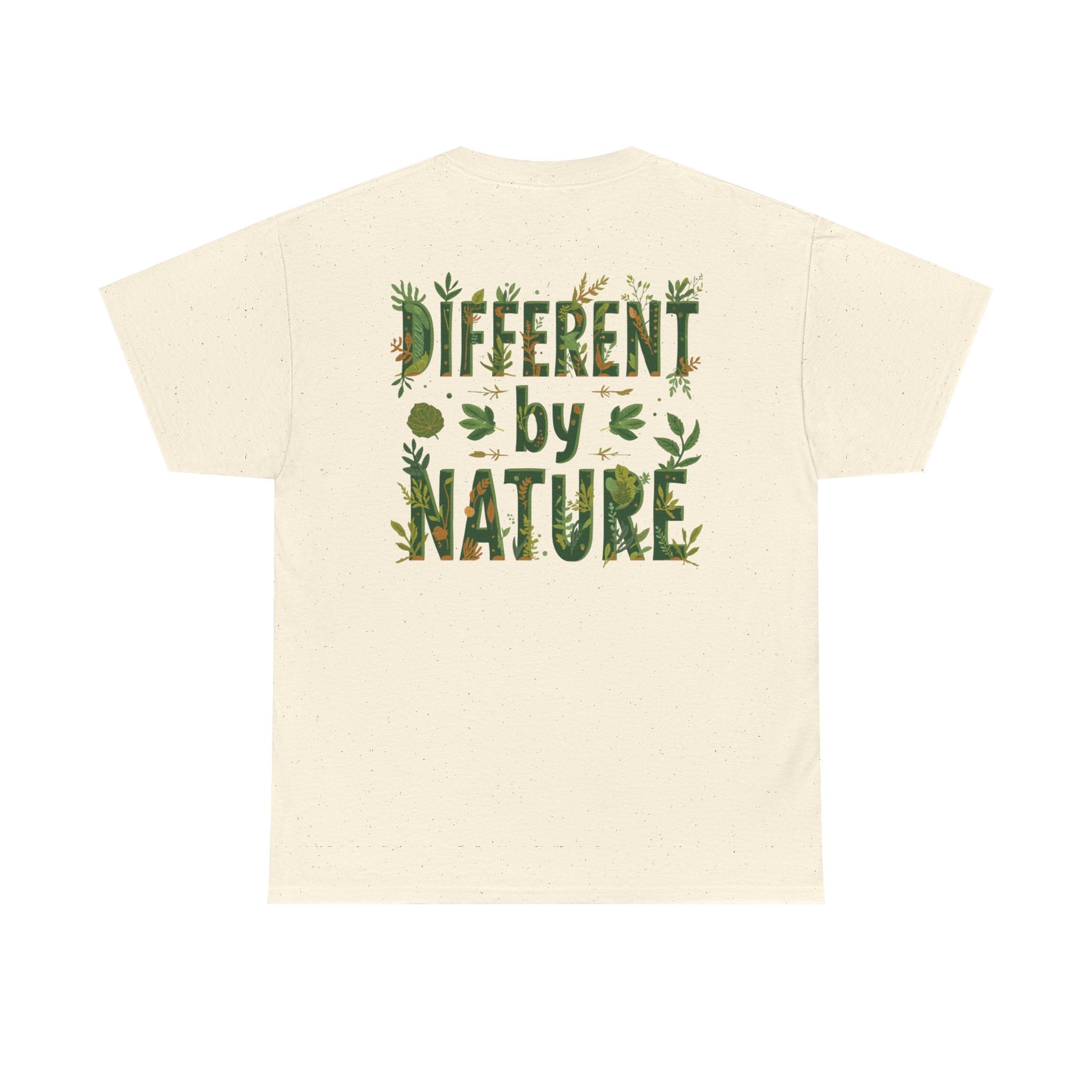 Different By Nature T-Shirt — Botanical Graphic Tee