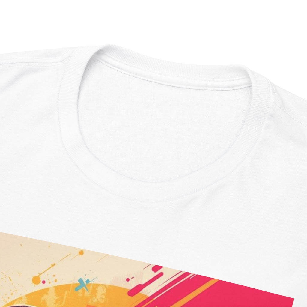Pit Bull Pop Art T-Shirt — Colorful Abstract Dog Portrait Tee