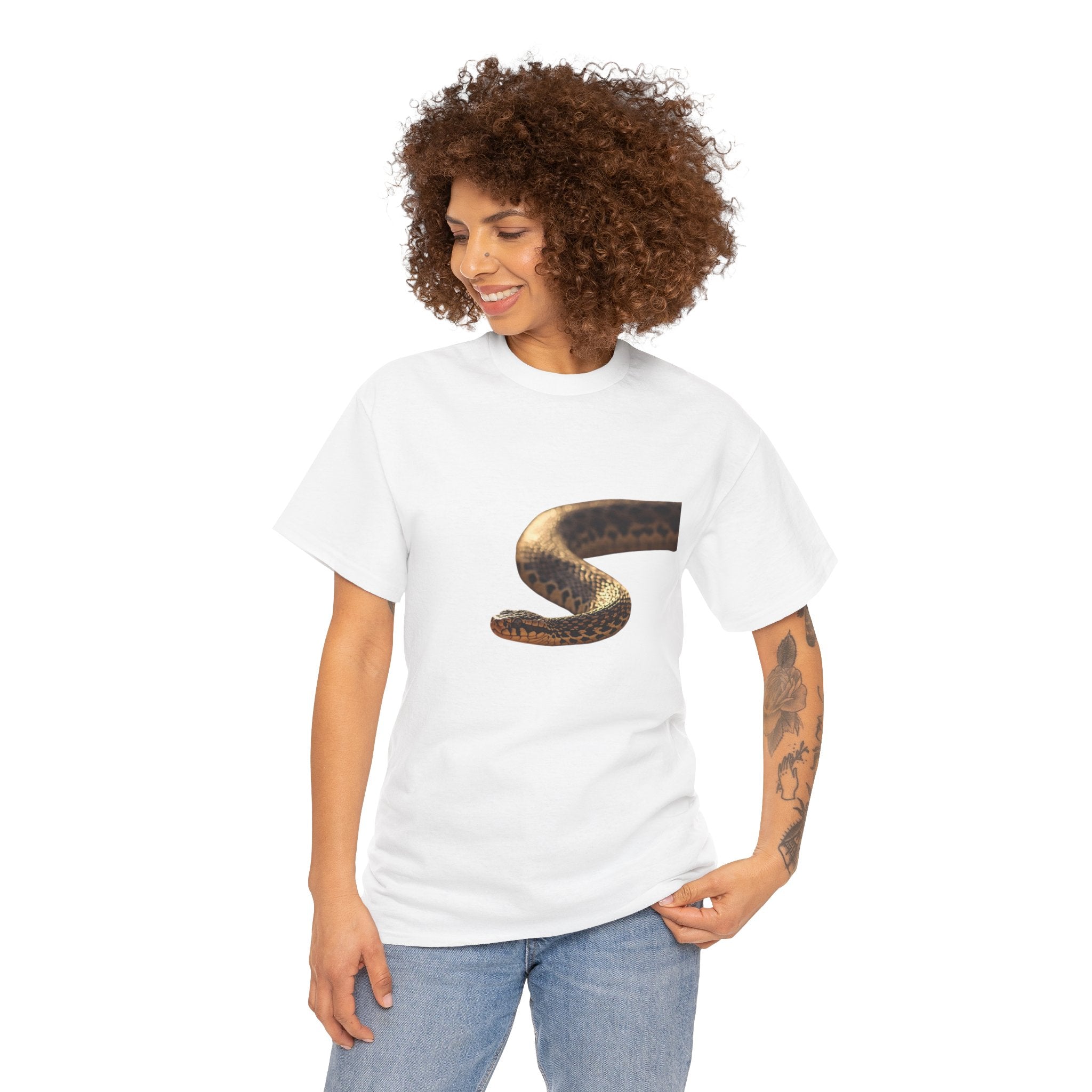 Snake S-Curve Graphic Tee