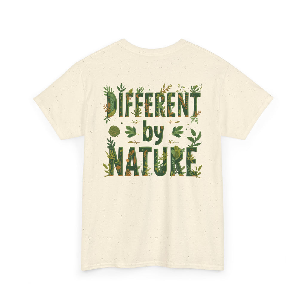 Different By Nature T-Shirt — Botanical Graphic Tee