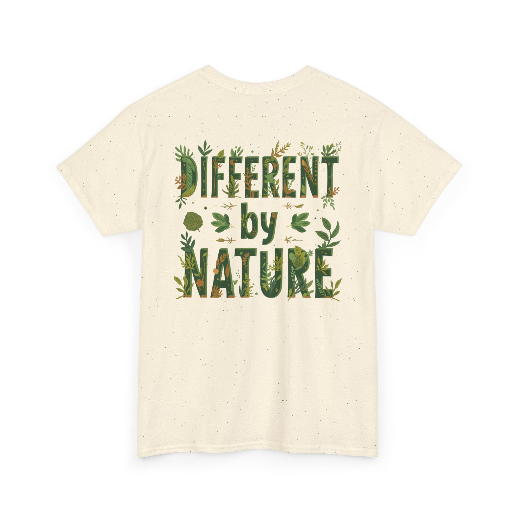 Different By Nature T-Shirt — Botanical Graphic Tee