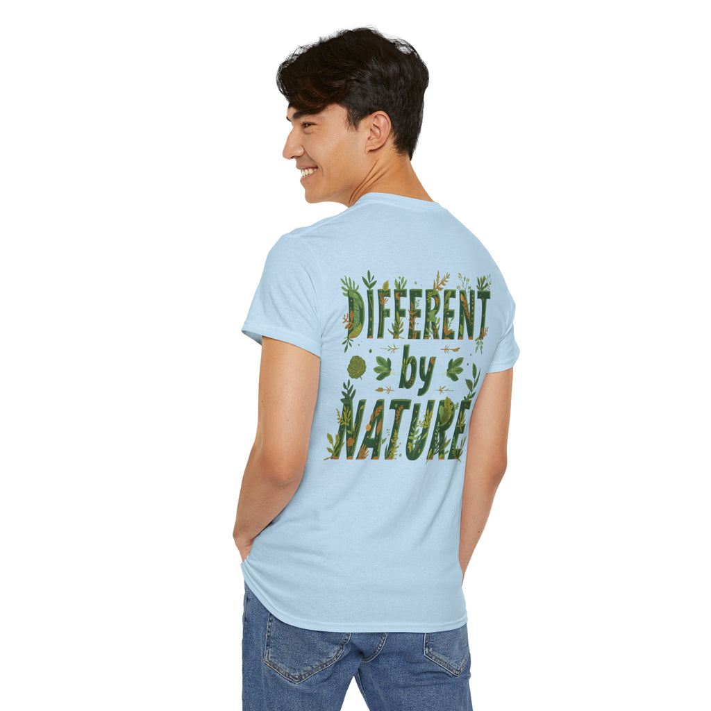 Different By Nature T-Shirt — Botanical Graphic Tee